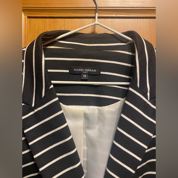 Stripped Mario Serrani Blazer - Picture 2 of 4